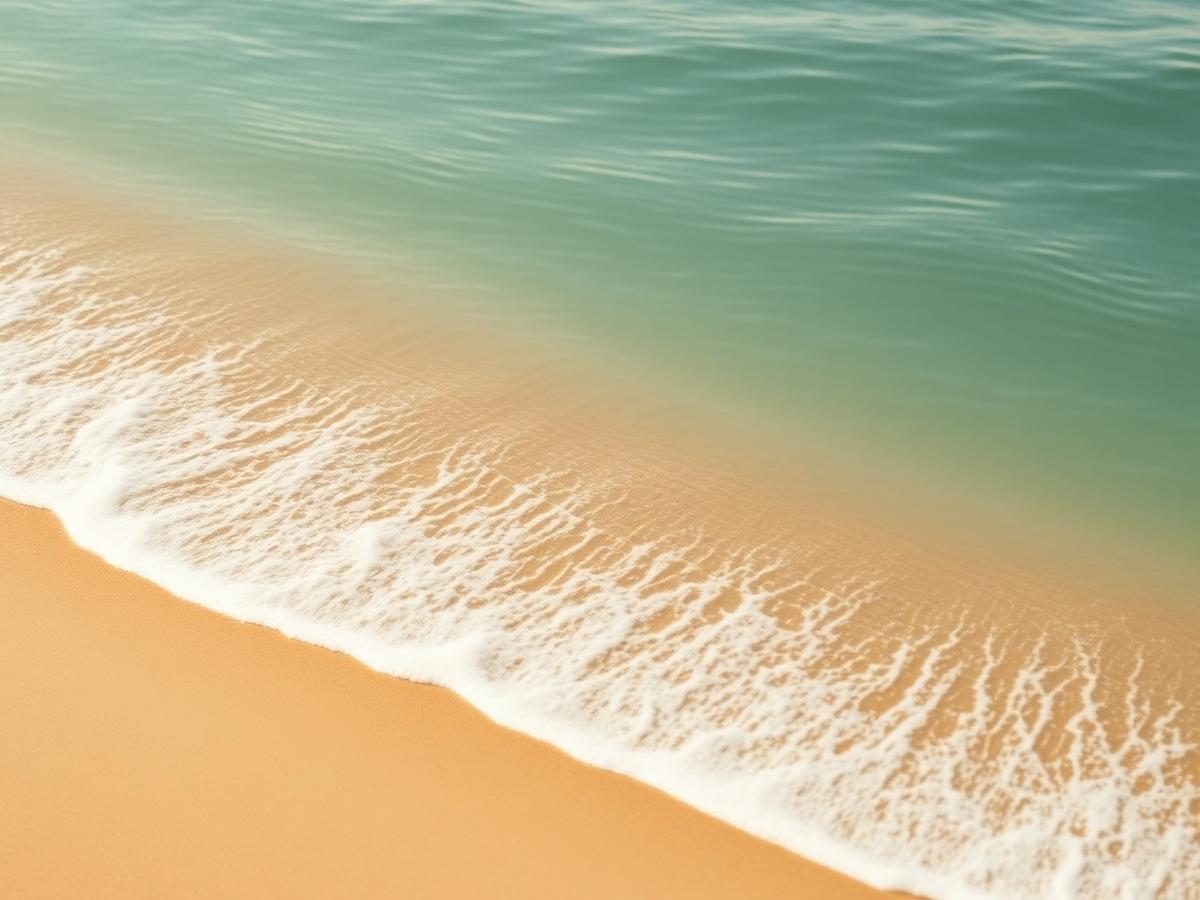 Vagues dorées, métaphore des ondes cérébrales apaisées